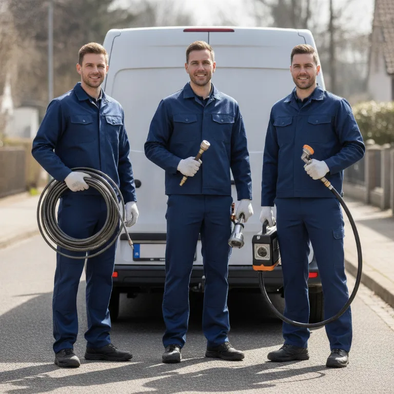 Rohrreinigung Team in Waehring